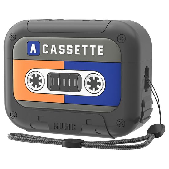 에어팟 4 3 2 1 프로 카세트 테이프 스트랩 케이스