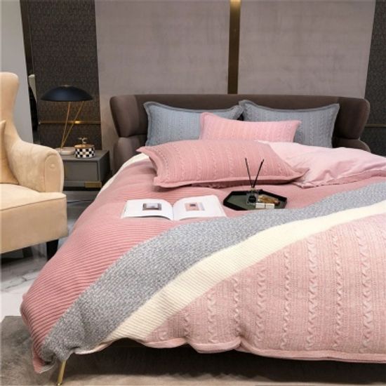 [클라모프] 윈터 니트 보들보들 시트커버 세트