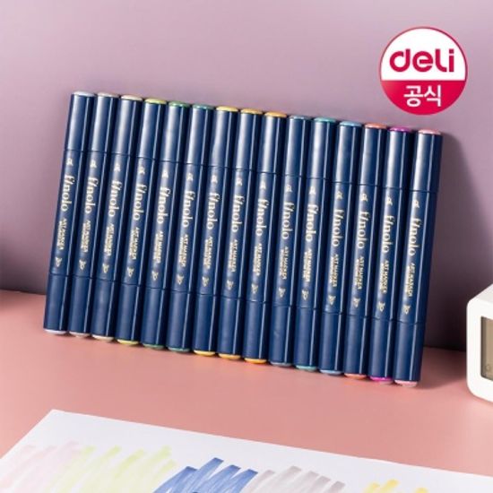 델리 피놀로 브러쉬 트윈 마카펜 프리미엄 전문 80색