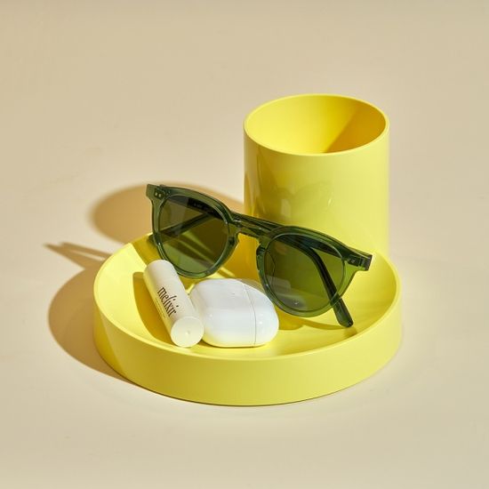 에이플럼 도트 트레이 수납 바구니 멀티 정리함