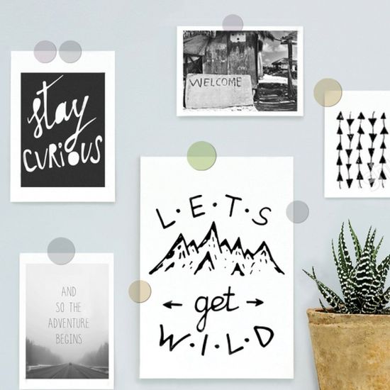 투명 피스타치오 도트20 다꾸 스티커(500개) 롤스티커