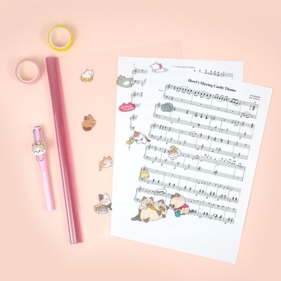 핑크풋 냥냥쫄대화일