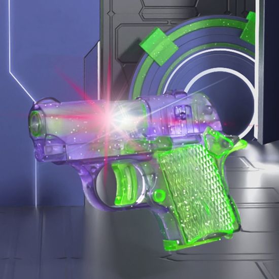 3D 중력 LED 권총 건 당근총 토이 나이프 피젯 장난감