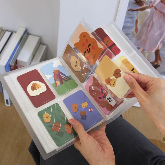 PP 160포켓 포토카드 앨범 사진 보관 아이돌 폴꾸