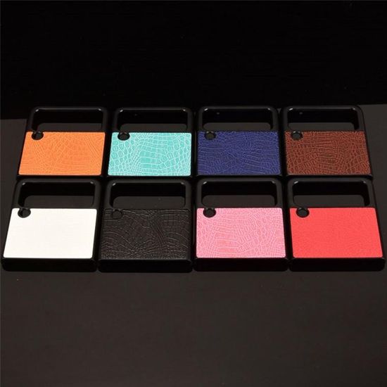 갤럭시 Z플립3 크로코 가죽케이스 (8컬러)