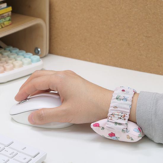 손목통증 이제 그만 [곱창 밴드 손목 쿠션]착용형쿠션