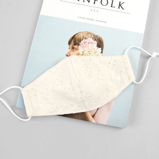 [베네]필터교체형 와이어 입체 로맨틱 레이스 마스크