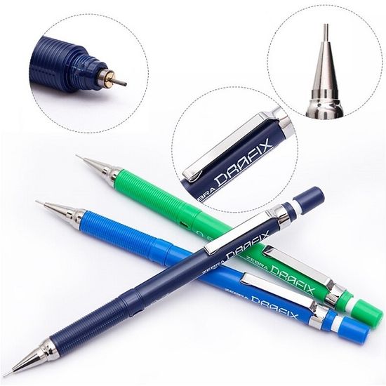 제브라 0.5mm 컬러 샤프펜슬 드라픽스 F 파스텔