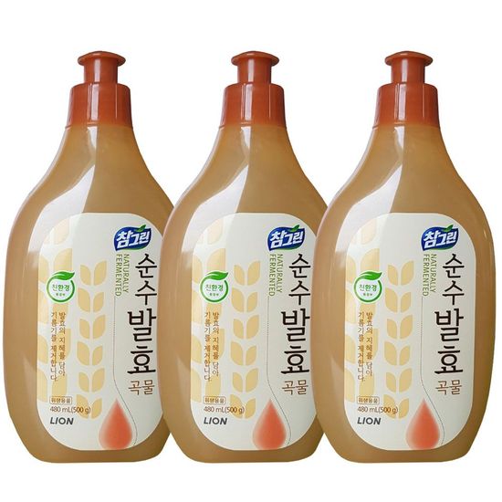 참그린곡물주방세제 500g-3개(W912AE9)