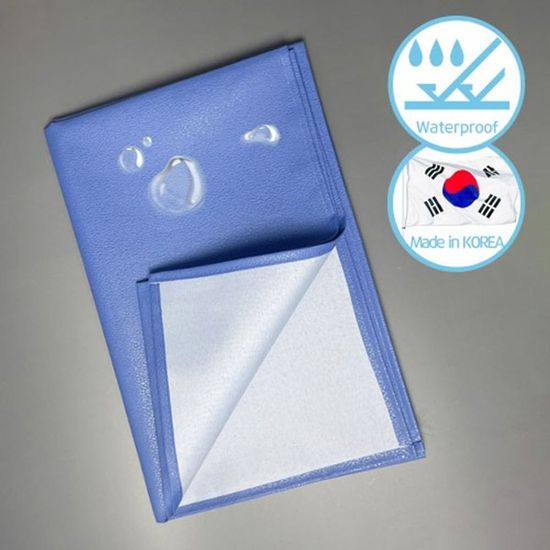 상쾌한 침대 방수 커버 블루90x130cm(WABE0C9)