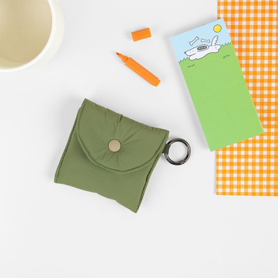 패딩 에어팟 파우치 v2