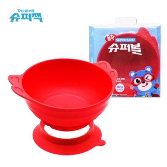 슈퍼잭 유아식 흡착판+흡착볼 세트