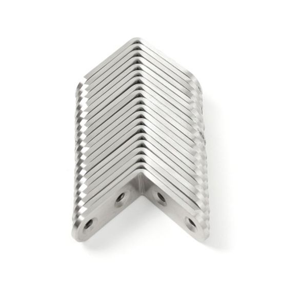 영달철물 스텐꺽쇠 코너철 20p세트 40x40 ㄱ자 선반대