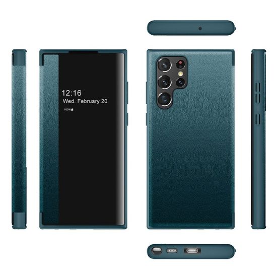 갤럭시S23 S22 S21 노트20 스마트 뷰 플립 가죽케이스