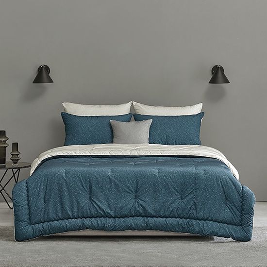 [알레르망] 에녹스 차렵이불 Q 2종세트 다크블루