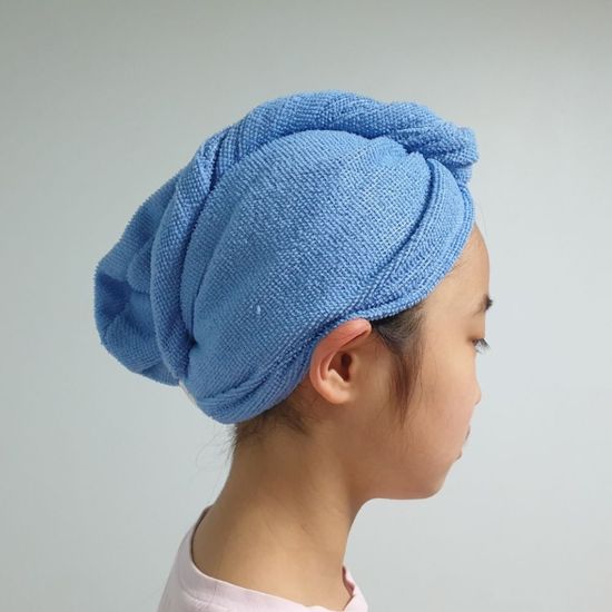 젖은머리 말리는 드라이 수건(W9D6B6D)