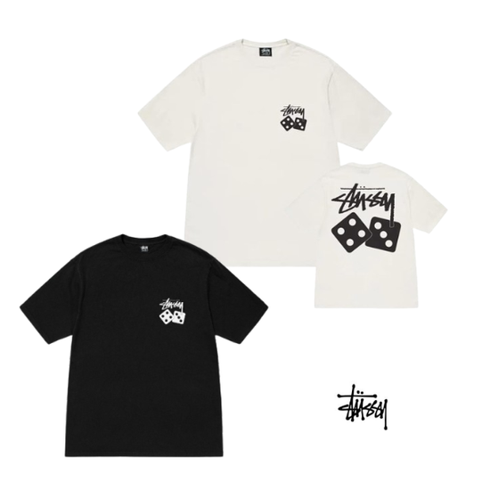 [스투시] 다이스 피그먼트 반팔티셔츠 2종 택1