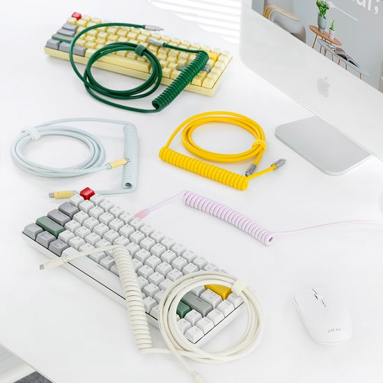 라이프썸 키보드 코일 케이블 USB C타입 (LFS-HA52) 