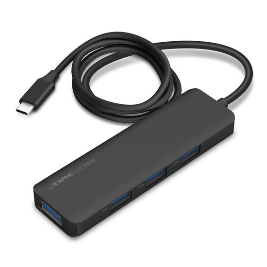 (아이피타임) ipTIME UC304L 4포트 USB허브