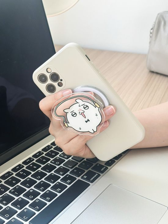 썰치컴퍼니 캐릭터 자석 탈부착 그립톡