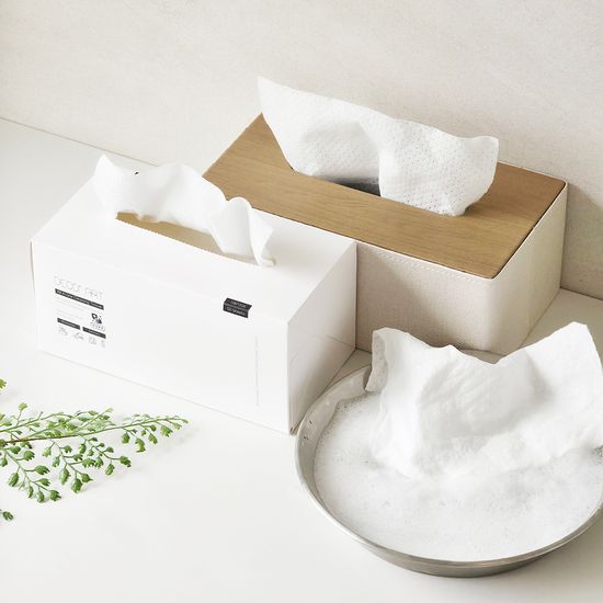 데코아르 세제가 묻어있는 매직 수세미 1박스(50매)