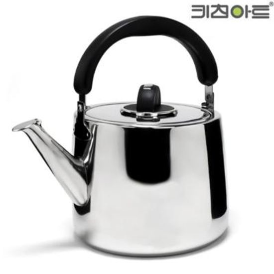 키친아트 스텐주전자 5L 물끓이는 소리나는주전자