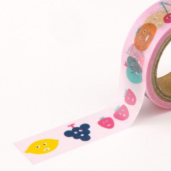 [아이우에오] 마스킹 테이프 - 프루츠