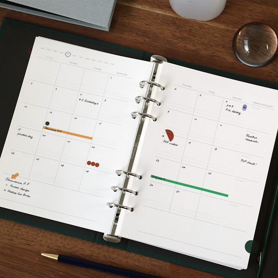 애티튜드 6공 위클리 플래너 A5