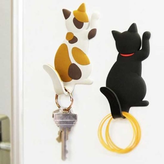 고양이 자석 마스크 보관 걸이 후크 마그넷 소품걸이