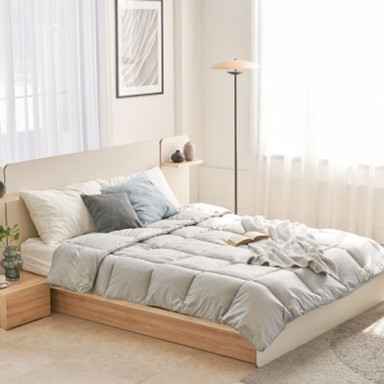 자가발열 구스다운 벨벳 이불 2color