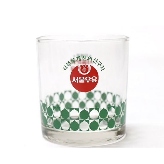 서울우유 레트로 유리컵 3p세트