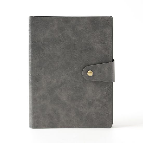 레더핏 다이어리형 노트(A5) (그레이) 업무용다이어리