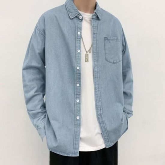 IS JK24 2컬러 남여공용 청남방(WD5981D)