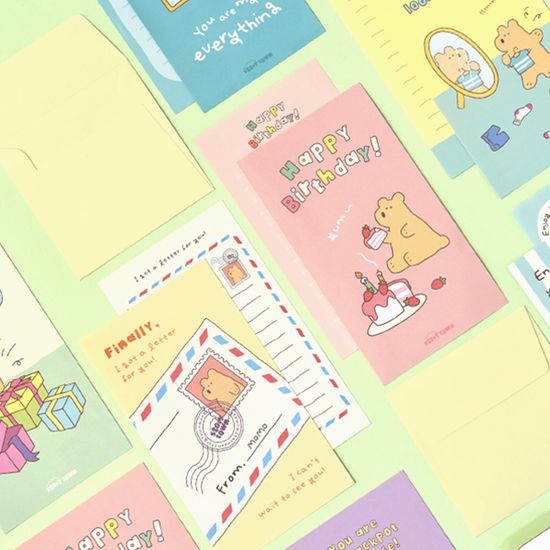 미니편지지 스토리타운 모모