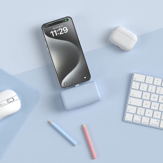 이어맥 미니 도킹형 C타입 고속 보조배터리 10000mAh