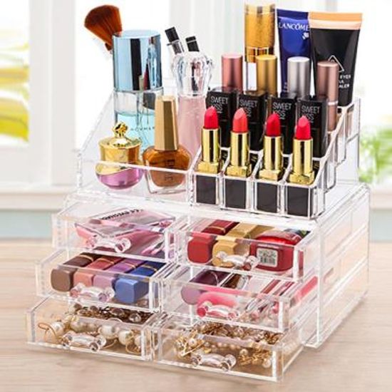 LADIY 화장품 소품 수납함 6단 투명 서랍