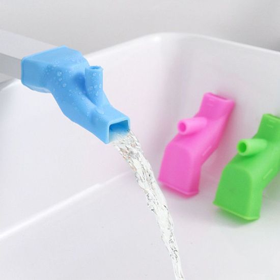 워터탭 2방향 실리콘 양치 수도꼭지수전연장탭 205309