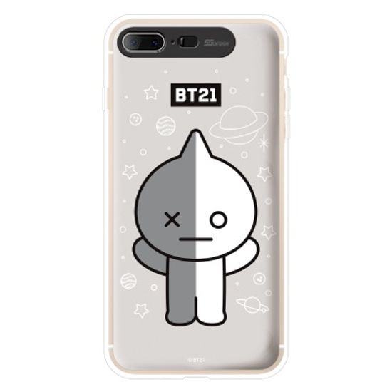 BT21 iPhone8 Plus /7Plus 반 그래픽 라이팅 케이스 (Hybrid)