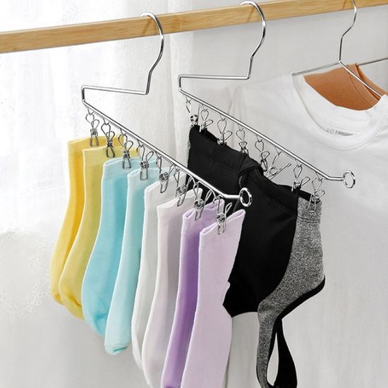 다용도 양말 집게 옷걸이 5p 세트