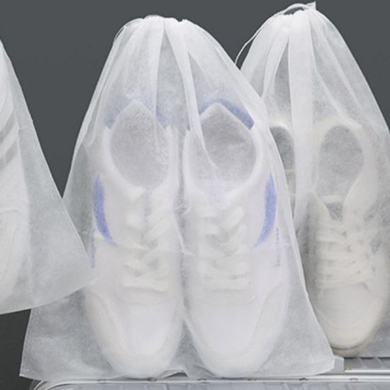 부직포 주머니 신발 파우치 50장(WE21AB0)