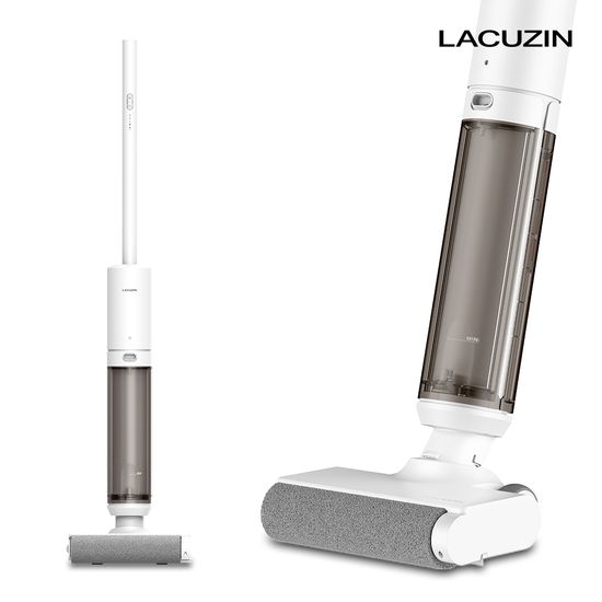 라쿠진 실시간 자동세척 무선 진공 물걸레 청소기