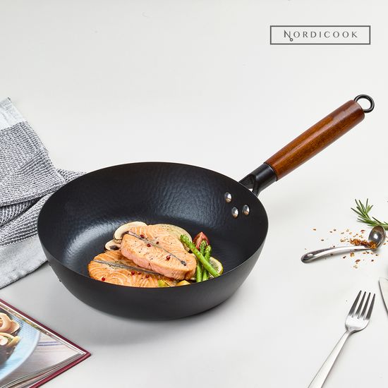 [노르디쿡] IH 코팅 무쇠팬 28cm+뒤집개 세트