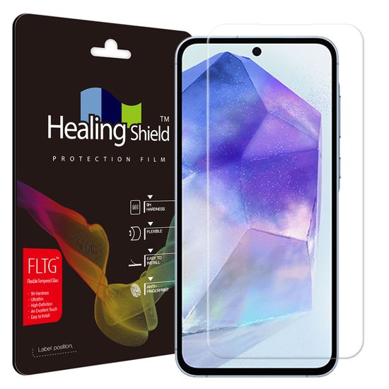 갤럭시 퀀텀5 플렉시블 고광택 강화유리필름 1매