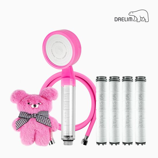 대림바스 X 와사비베어 디클린 필터 샤워기 키링포함