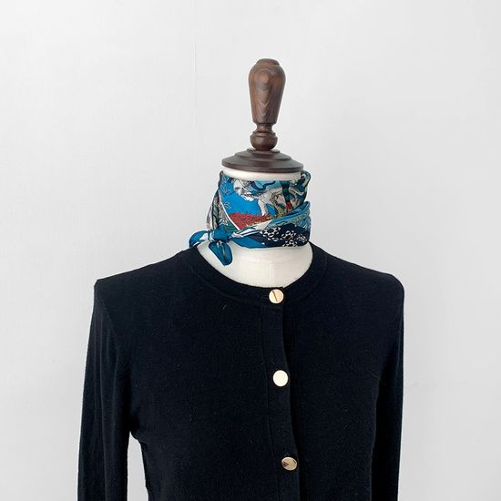 [베네]나스르 실크 쁘띠 스카프