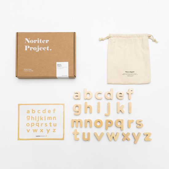 네이처 자석 놀이 학습 교구 영어 알파벳 소문자