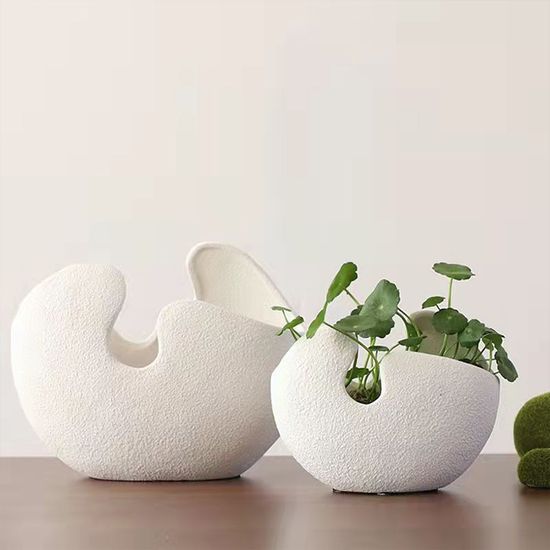 오리엔탈 도자기 미니 실내 인테리어 화분