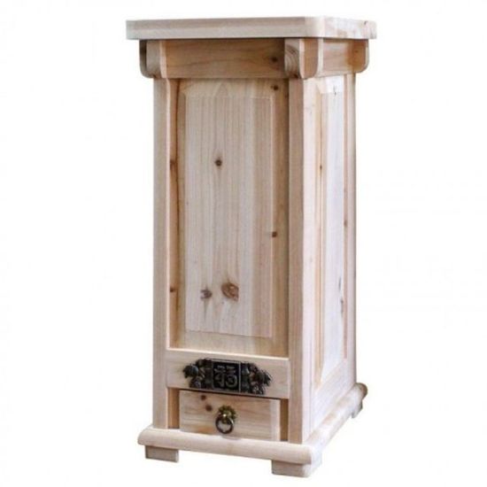 원목 쌀통 쌀보관함 보관함 쌀독 20kg(WFGS8UC)