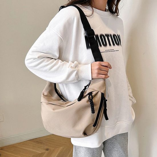 데일리 반달 크로스백 슬링백 3color