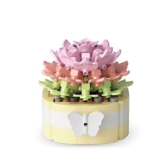 YKO 식물 꽃 다육이 베고엔젤 232피스 P1255 나노블럭